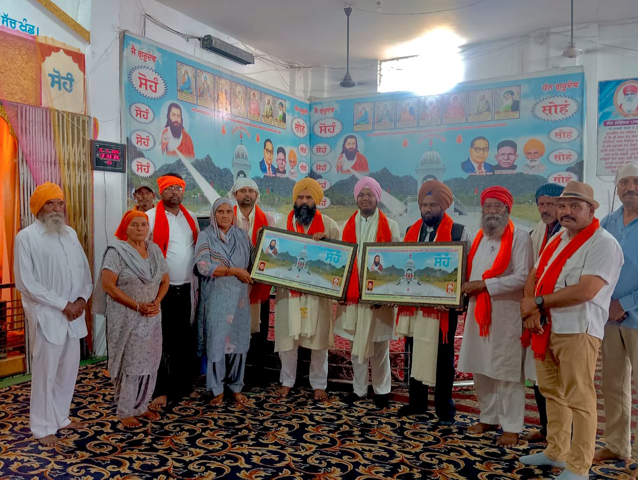 Due to the efforts of Baba Banta Ram Ghera Ji and his companions, Shri Charan Chhoh Ganga Sachkhand Shri Khuralgarh Sahib has become an icon on the world map
